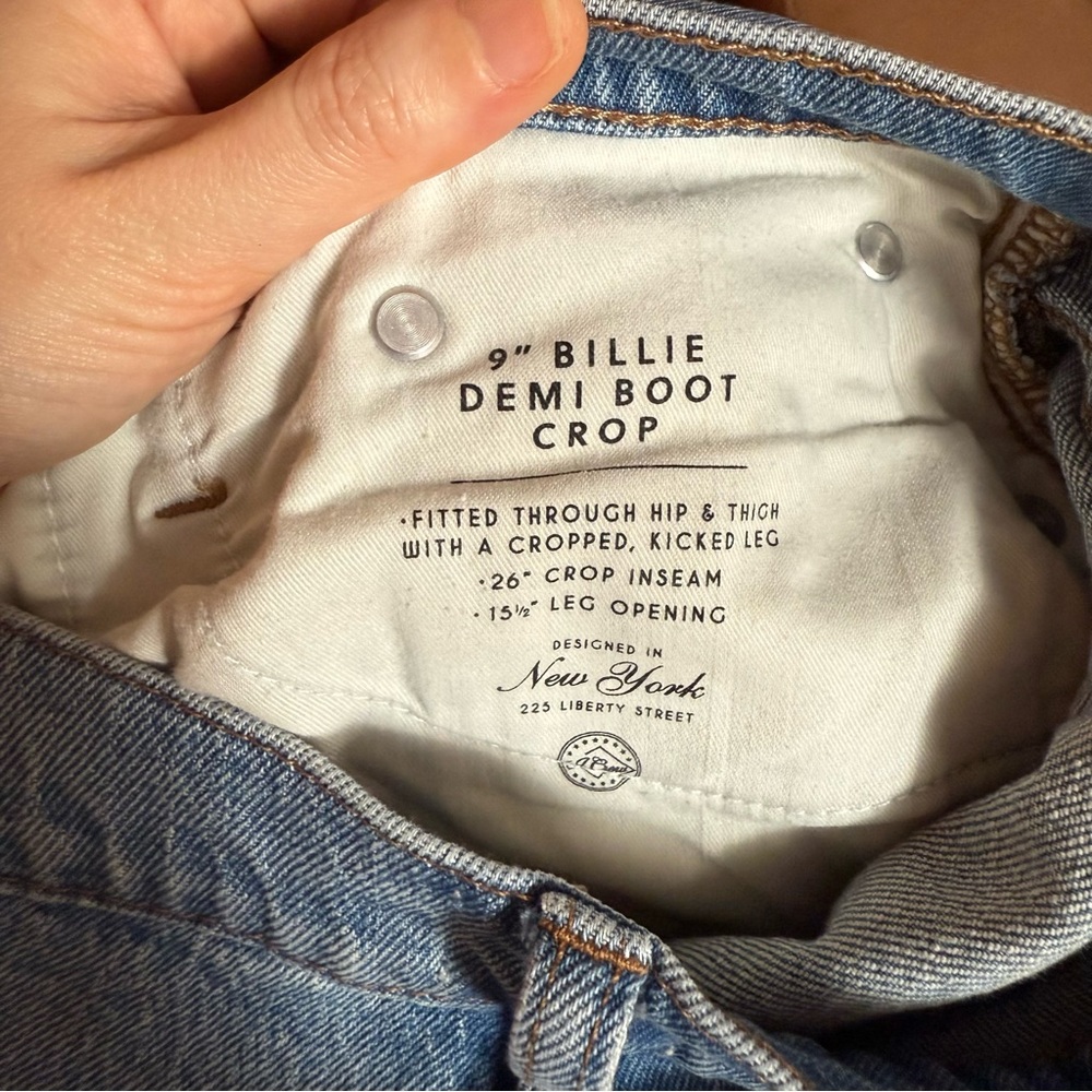 J. Crew Denim Demi-Boot Crop - Picture 11 of 12
